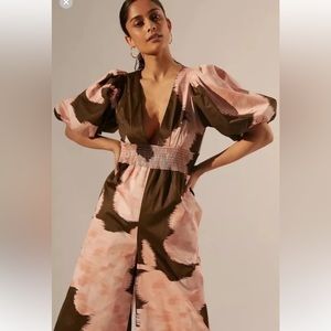 Anthropologie 3x plus size jumpsuit